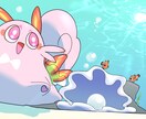 キャラクターや風景のイラストをお描きします イメージしたキャラや世界を形に残したい方にオススメです イメージ4