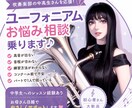 吹奏楽部のユーフォニアムのお悩み相談乗ります 高音・音程・練習方法のお悩みをサポートします♪ イメージ1