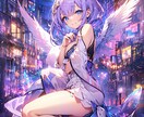 動画のサムネ・背景用フリーイラストを提供致します ASMR用の女の子キャライラスト、海、屋内などの背景◎ イメージ3