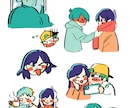 ゆるかわキャラクター作ります どこでも!何度でも!楽しく使えるキャラクター制作! イメージ4