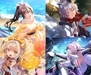 商用利用可！イラストを制作します ゲーム・配信・グッズ・PVなどに イメージ1