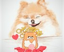 動物のシンプルなラインアート描きます ◎写真を元に簡単オーダーメイド◎ イメージ1
