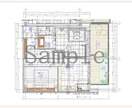 建築士が図面をデータ化します 手書き図面、古い施工図などさまざまな図面に対応します。 イメージ2