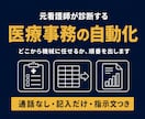 医療事務の自動化を通話なしで診断します 元看護師｜受付・転記の優先順位と試行用指示文を納品 イメージ1