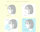 おしゃれで大人かわいい！横顔アイコン作成します リニューアル！商用OK★男性もどうぞ イメージ3