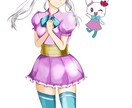 イラスト作成致します 沢山の人に存在を見て知っていただきたいです イメージ3