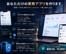 安全で高品質な業務アプリ開発を行います DXで効率化し売り上げと利益につながる イメージ1