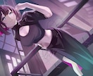 雰囲気重視！バチバチに映える⚡️一枚絵制作します VTuber様、配信者様向け！サムネ･一枚絵・グッズ対応！ イメージ5