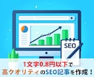 SEOに強い記事を作成します 上位表示を期待できるプロ品質の記事を提供 イメージ1