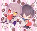 希望のSD.ミニキャラ絵を描きます アイコンなどにも使える可愛らしい絵柄 イメージ2
