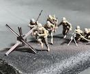 1/35   フィギュア　プラモデル製作代行します ミリタリーフィギュア専門の塗装済み完成品の製作代行になります イメージ9