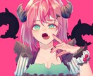 明るく可愛くかっこよく！男子女子描きます 明るく温かみのあるイラストで全体の彩度が強めなのが特徴です！ イメージ3