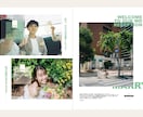 雑誌FUDGE風プロフィールブックを制作します 〜編集者が手がける本格的な一冊〜 イメージ2