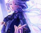キラキラで繊細な厚塗りイラストをお描きます 丁寧な塗り込みを心がけております！ イメージ2
