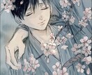 小説表紙、アイコン、趣味のイラスト、描きます 美麗なイラストがあなたの手元に！綺麗な和風のイラストが得意！ イメージ4