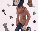 淀んだ色彩の世界を描きます ガサガサで少しダークでアンニュイな雰囲気 イメージ9