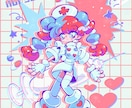 アイコン、グッズ等、ポップな人物イラスト描きます アイコン、ヘッダー、グッズ、動画用、趣味・鑑賞用等など！ イメージ8
