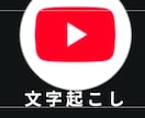 どのユーチューブの音声も文字起こしします ユーチューブ何文字でも文字起こしします！ イメージ1