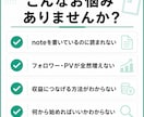 noteを副業にする方法を教えます noteで副収入を得る成長戦略をココナラ限定公開！ イメージ3
