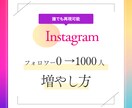 インスタフォロワー0→1000に増やす方法教えます フォロワー0から1000迄に増やす方法をコンサルします イメージ1