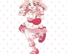 可愛い！に特化したイラスト描きます うちの子／Vtuber宣伝イラスト／動画・配信素材に是非！ イメージ5