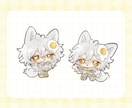 ゆるもちミニキャライラストお描きします 通常よりちんまりゆるゆるもちもちなミニキャライラストです！ イメージ1