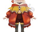 オリジナルキャラクター制作します 動画の挿絵、サムネ、IRIAMなどの配信用立ち絵などに！ イメージ4