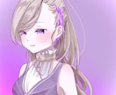 美少女のアイコンを作成します 1000円でキャラクターデザインができる！！ イメージ1