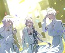アイコンや1枚絵のイラスト制作をさせていただきます 主に彩度が低めの落ち着いた色合いイラストを制作させて頂きます イメージ4