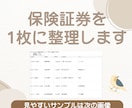 家計と保険をまとめて一覧化します（5件まで）ます 家計の中の保険内容と保険料を一覧化して家計を整理の参考に！ イメージ1
