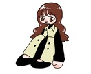 かわいい似顔絵アイコン制作します ！！！全身のイラストをデフォルメして書きます！！！ イメージ4