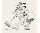 なだふいの個人依頼受付ます シンプル/モノクロ/オシャレ|人物/カットイラスト/アイコン イメージ4