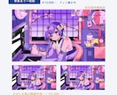 最短納品▶レトロ可愛いドット風イラスト制作します Twitter(X)、ブログ、youtube動画などに！ イメージ8