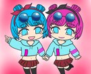 TwitterやLINEのアイコンお描きします ちびキャラのアイコンはどうですか？✨ イメージ2