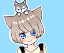 SNS用アイコン、ヘッダー描きます アイコンをかわいく着飾りたい方へ❤︎" イメージ3