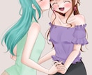 かわいいおんなのこ描きます あなたの夢絵やオリキャラ描きます！絵柄が好きと思ったらぜひ！ イメージ3