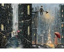 おしゃれで雰囲気のある背景イラスト描きます ヘッダー画像や挿絵、配信背景、書籍の表紙デザインに！ イメージ7