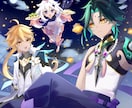商用OK！中性的、ファンタジーイラストを制作します 先着残り8名様割引！アイコン、立ち絵、一枚絵など！ イメージ6