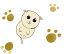 かわいいペットを描きます。ます 私の絵スタイルで業務用にかわいいイラストを書きます。 イメージ2