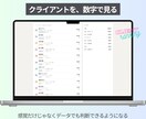 受注〜入金まで案件を一元管理するツールを提供します 数字を入れるだけで、経営が見えてくる イメージ4