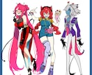 キャラクターやテーマに合わせてイラスト作成します アニメ画昭和風ｶｰﾄｩｰﾝ風色々描きます イメージ8