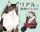 リアルな動物・ペットイラストを制作します 犬・猫・鳥・爬虫類・虫・魚など幅広く対応｜商用利用OK◎ イメージ1