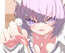 背景なし】キャラクターイラストを制作します サムネイル用イラストやグッズ用イラスト等お任せください！ イメージ4