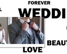 センス良く！結婚式オープニングムービー作成します 写真だけでセンスの良いオープニングムービー！ イメージ3