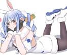 一次創作・二次創作のキャラクターイラストを描きます アニメ塗りのイラストを描きます！！ イメージ4