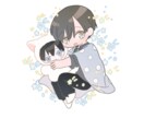 夢絵・ペア画アイコンを描きます デフォルメアニマルのポップなイラストです。 イメージ4