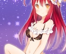 かわいい女の子のイラストを描きます この絵柄で描かれる創作キャラが見てみたい方へ イメージ4