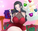 クリスマスカスタム背景イラスト描きます クリスマスに使える！背景付きイラスト描きます！ イメージ2