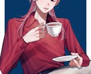 アイコン・一枚絵・夢絵、いろいろイラストかきます リアルな絵柄からぽっぷでかわいいちびキャラまで！♡ イメージ5