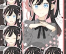 動画のサムネや表紙、挿絵等のイラストをお描きします MV用イラストやアイコンに使えるポップで可愛いイラストです イメージ8